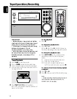 Предварительный просмотр 22 страницы Philips MC-57 User Manual