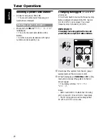 Предварительный просмотр 20 страницы Philips MC M570 User Manual