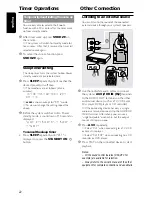 Предварительный просмотр 22 страницы Philips MC M570 User Manual