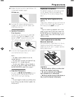 Предварительный просмотр 9 страницы Philips MC-V320 User Manual