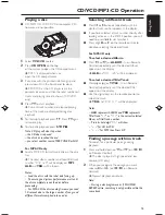 Предварительный просмотр 15 страницы Philips MC-V320 User Manual