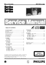 Philips MC-V65 Service Manual preview