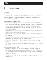 Preview for 2 page of Philips MC1000 User Manual