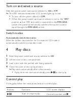 Preview for 9 page of Philips MC1000 User Manual