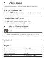 Preview for 13 page of Philips MC1000 User Manual