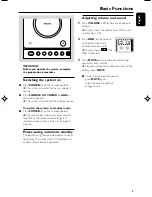 Preview for 9 page of Philips MC108 User Manual