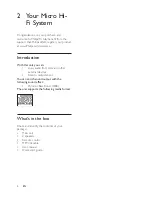 Предварительный просмотр 8 страницы Philips MC127 User Manual