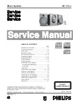 Philips MC138 series Service Manual preview