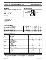 Preview for 1 page of Philips MC1458 Product Specification