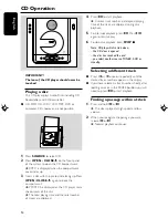 Preview for 14 page of Philips MC230/22 User Manual