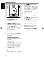 Preview for 16 page of Philips MC230/22 User Manual