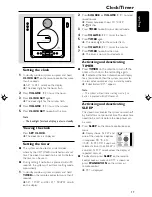 Preview for 17 page of Philips MC230/22 User Manual