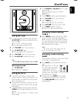 Preview for 17 page of Philips MC230 User Manual