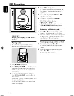 Preview for 12 page of Philips MC230E User Manual