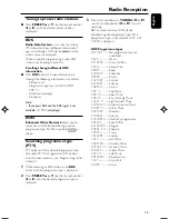 Preview for 15 page of Philips MC260 User Manual