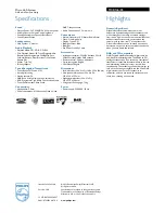 Preview for 2 page of Philips MCB146 Specifications