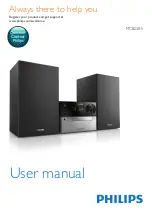 Philips MCB2305 User Manual preview