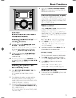 Preview for 15 page of Philips MCB395 User Manual