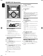 Preview for 16 page of Philips MCB395 User Manual