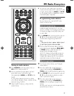 Предварительный просмотр 17 страницы Philips MCB700 User Manual