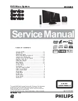 Philips MCD 289 Service Manual preview