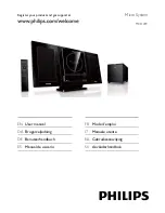 Preview for 1 page of Philips MCD 289 User Manual