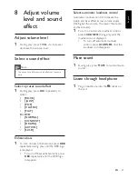 Preview for 26 page of Philips MCD 289 User Manual