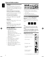 Preview for 8 page of Philips MCD 510 User Manual