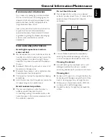 Preview for 9 page of Philips MCD 510 User Manual