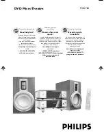 Philips MCD 708 User Manual предпросмотр