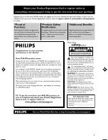 Preview for 3 page of Philips MCD 908 Owner'S Manual