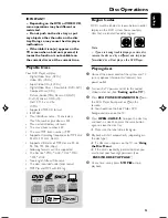 Preview for 25 page of Philips MCD 908 Owner'S Manual