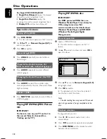 Preview for 28 page of Philips MCD 908 Owner'S Manual