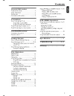 Preview for 3 page of Philips MCD106 User Manual