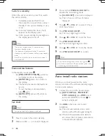 Предварительный просмотр 11 страницы Philips MCD1065 User Manual