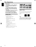 Preview for 16 page of Philips MCD109/98 User Manual