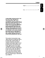 Preview for 3 page of Philips MCD139 User Manual