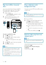 Предварительный просмотр 14 страницы Philips MCD2160 User Manual