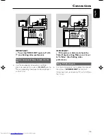 Предварительный просмотр 13 страницы Philips MCD280 User Manual