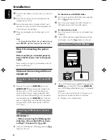 Preview for 20 page of Philips MCD288E User Manual