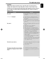 Preview for 35 page of Philips MCD288E User Manual