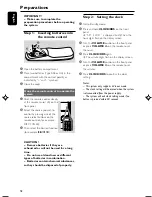 Предварительный просмотр 18 страницы Philips MCD295/05 User Manual