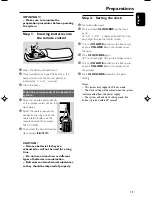 Предварительный просмотр 19 страницы Philips MCD295 User Manual