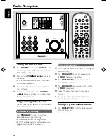 Предварительный просмотр 32 страницы Philips MCD295 User Manual