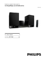 Philips MCD302 User Manual preview