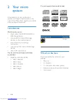 Preview for 6 page of Philips MCD5110 User Manual