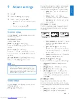 Предварительный просмотр 21 страницы Philips MCD5110 User Manual