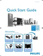 Philips MCD705/98 Quick Start Manual preview