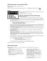 Предварительный просмотр 3 страницы Philips MCD705 series Service Manual