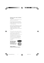 Preview for 2 page of Philips MCD705 series User Manual